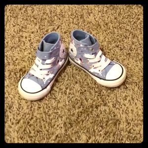 Toddler girl high top Converse